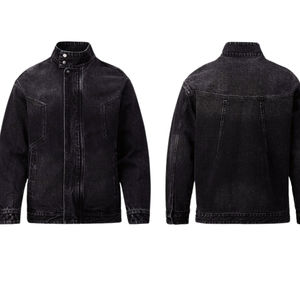 Chaqueta Vaquera Personalizada de Excelente Calidad, Chaqueta Duradera de Moda Casual Urbana Clásica Vintage de Alta Calidad - Product Image 6