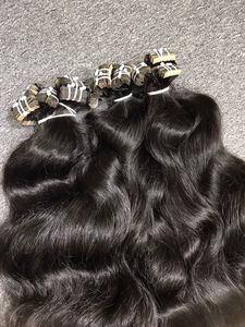 Extensiones de cabello Remy vietnamita de la mejor calidad 100% máquina de cabello humano Natural doble trama ondulado Natural para mujeres negras - Product Image 4