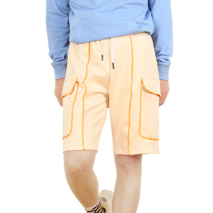 Trending Sporty Half <b>Sleeve</b> Shorts Custom Sublimation Logo Solid Pattern Design OEM Service Low Price Short Sale - Product Image 1