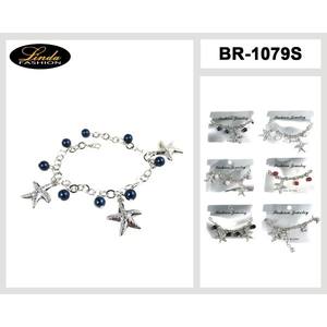 Pulsera Linda FASHION con Cuentas en Forma de Corazón, Chapada en Plata 925, Joyería Fina para Mujer, Uso Diario - Product Image 4