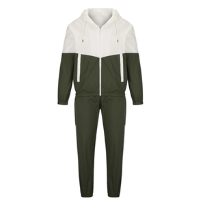 Service OEM orienté vers l'exportation Mode d'automne et d'hiver Chandail décontracté multicolore à la mode Ensemble de sport à capuchon décontracté pour hommes - Product Image 5