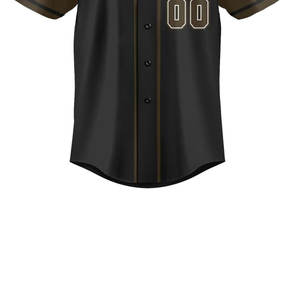 Maillot de baseball respirant personnalisé à faible MOQ, très vendu, pour uniforme de baseball adulte, 100 % polyester, vêtements de sport pour hommes - Product Image 4