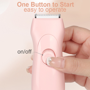 Recortadora <span class=keywords><strong>de</strong></span> bolas eléctrica con hoja <span class=keywords><strong>de</strong></span> cerámica segura para la piel, recortadora <span class=keywords><strong>de</strong></span> <span class=keywords><strong>vello</strong></span> púbico impermeable para la ingle para hombres, Kit <span class=keywords><strong>de</strong></span> aseo - Product Image 4