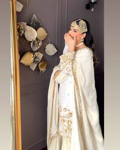 Designer Silk Salwar Kameez Set with Sequance <b>Embroidery</b> Work Sarara Dupatta for Party - Product Image 4