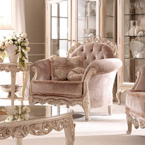 ชุดโซฟาห้องนั่งเล่นทำจากไม้มะฮอกกานีแบบหรูหราดีไซน์ทันสมัย5ที่นั่งและโต๊ะไม่จำเป็นต้องประกอบ - Product Image 6