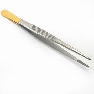 Pinzas para tejidos Micro Adson TC, pinzas lisas de 12cm, pinzas quirúrgicas dentales, instrumentos, pinzas TC dentales - Product Image 6