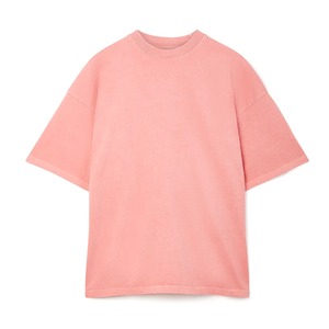 High Quality Heavyweight Men's Oversized 100% Cotton Breathable Eco-Friendly <b>Tshirt</b> Custom Blank <b>Plain</b> O-Neck Garment Dyed - Product Image 6