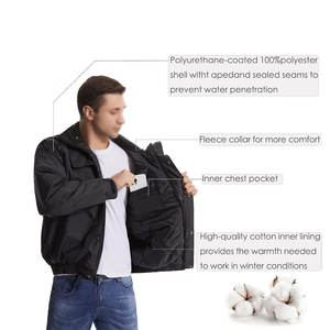 Vente en gros de vestes haute visibilité de bonne qualité Veste imperméable haute visibilité de sécurité haute visibilité d'approvisionnement d'usine - Product Image 4