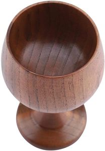 Tasse calice en bois-150ml tasse en bois élégante café vin raisin tasses à boire tasse en bois multifonctionnelle - Product Image 2