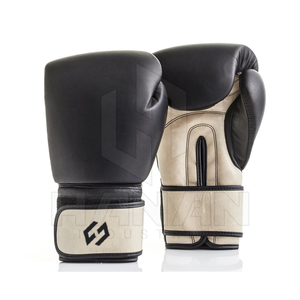 Nuevo estilo Guantes de boxeo de alta calidad-Cuero PU Logotipo OEM Transpirable Ajuste seguro para gimnasio y clubes de lucha Pakistán Precio barato - Product Image 1