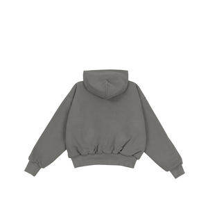 Sweat-shirt unisexe surdimensionné et lourd OEM, personnalisé avec broderie, 100% coton molletonné, sweat-shirt ample à épaules tombantes pour homme - Product Image 2