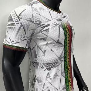เสื้อฟุตบอลมาลีคุณภาพสูงแบบกำหนดเอง ชุดเหย้า/เยือน ปี 2026 แขนสั้น ระบายอากาศได้ดี ชุดนักเตะ - Product Image 4