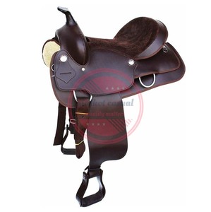 Selle de cheval en cuir personnalisée de haute qualité Selle d'équitation confortable - Product Image 6