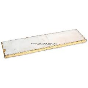 Bandeja para servir comida, decoración de mesa al por mayor, de mármol Material, hogar y fiesta de cumpleaños, postre y dulces, bandeja para servir para suministro - Product Image 1