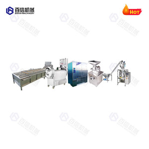 Ligne de traitement de poudre de feuilles de Moringa pure, naturelle et biologique, fournie par l'usine, avec moteur PLC haute efficacité, capacité de 100-2000 kg/h - Product Image 3