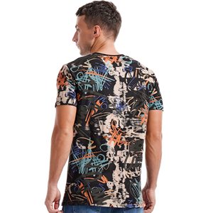 Prix d'usine, meilleur prix, nouveaux t-shirts de sport personnalisés en polyester/coton écologiques pour hommes, tailles plus grandes - Product Image 2