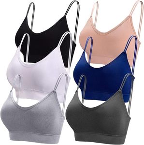 Soutien-gorge de sport pour femmes grande taille, col rond, maintien élevé, écologique, antichoc, coussinets amovibles, extensible dans les quatre sens, léger - Product Image 2