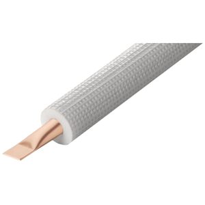 Kit de Latón para Tubo de Climatización Isoclima 1/4+3/8 CU-DHP 99,9% Anticorrosión, Montaje en Pared, 10m con Funda Ignífuga - Product Image 5