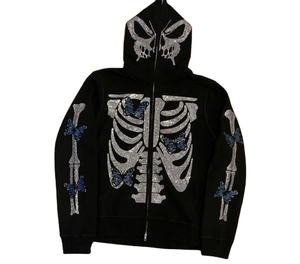 Sudadera con Pedrería para Hombre, Uso en Exteriores, Moda Casual, Diseño Diferente para Invierno - Product Image 3