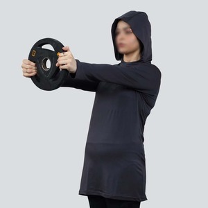 Trendy Casual Winter/Spring Modest <b>Hoodies</b> for Women High Quality 100% Cotton Fleece Eco-Friendly Comfortable Customizable - Product Image 2