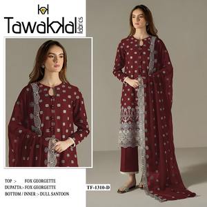 Trajes paquistaníes de calidad de exportación con trabajo de secuencia de bordado disponible a granel - Product Image 4