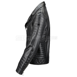 Nueva chaqueta de cuero para hombre 2026, venta al por mayor, chaqueta de cuero genuino para hombre de alta calidad - Product Image 3