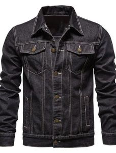 Chaquetas vaqueras de invierno Vintage para hombre con botones delanteros 100% algodón tendencia ecológica 2025 estilos - Product Image 5