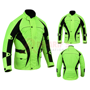 Veste de randonnée en Cordura imperméable et résistante pour hommes, pour l'équitation d'aventure, vêtements de course automobile et de motocyclette, services OEM disponibles en prix bas - Product Image 1