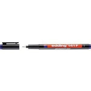 Marcadores Edding 141 F de 0.6 mm, Azules, No Resistentes al Agua - Product Image 1