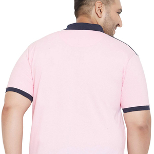 Polo en coton à manches courtes de luxe pour hommes, maillot coupe ajustée, tricoté, imprimé, design tendance, décontracté, été, grande taille - Product Image 4