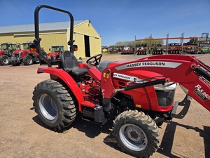 รถแทรกเตอร์ขนาดเล็ก Massey Ferguson FX2407 เครื่องยนต์ดีเซล สำหรับงานเกษตรกรรม พร้อมที่ตักด้านหน้า - Product Image 1