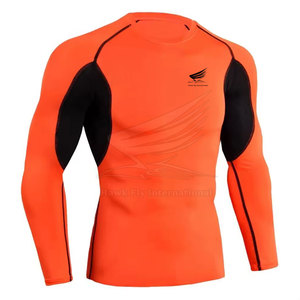 เสื้อรัดรูปแขนยาวสำหรับฟิตเนสเสื้อรัดรูป - Product Image 3