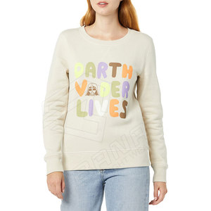 Sudaderas de algodón 100% para mujer, nuevo diseño, ropa informal, moda, Color sólido, transpirable y para la temporada de invierno - Product Image 1