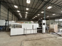 Máquina Empacadora de Cajas Semiautomática de Accionamiento Eléctrico 380V con Control PLC, Maquinaria y Hardware de Alta Productividad