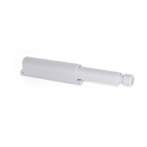 Confezione di Emuca da 10 chiusure a scatto in plastica grige porta avvitate negli sportello dei mobili - Product Image 2