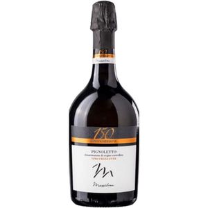 TENUTA MASSELLINA 150 Pignoletto Frizzante DOC Fresh Lively 750ml Italian Sparkling White <b>Wine</b> Made in Italy 6 Bottles - Product Image 1