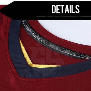 Vêtements de sport Maillot de basket-ball Fabricant d'usine Maillot de basket-ball personnalisé Maillot de basket-ball de couleur unie - Product Image 3