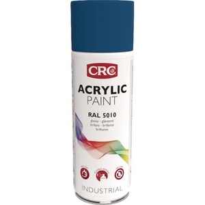 Pintura Acrílica Gentian Blue Glossy RAL 5010, Spray de Protección del Color, Lata de 400 ml con CRC - Product Image 1
