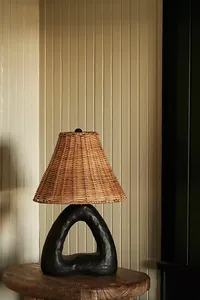Hand-Woven Vintage Style Lampshade Removable Lampshade Rattan Lampshades <b>Frames</b> From Vietnam - Product Image 6