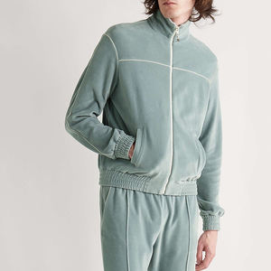 Survêtement en velours anti-rides pour hommes, qualité supérieure, dernières tendances, top ventes, Survêtement en velours entièrement personnalisé - Product Image 2