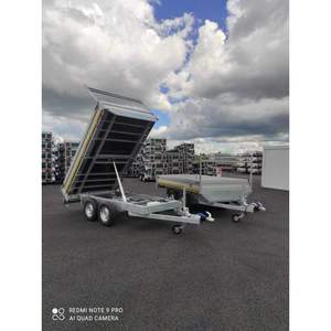 รถพ่วงบรรทุกแบบเทท้ายสำหรับรถแทรกเตอร์ ขนาด 2 ตัน พร้อมใบรับรอง CE - Product Image 4
