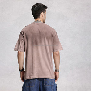 Camiseta Deportiva Holgada para Hombre Nardon Apparel, 280g, Tejido Ecológico, con Logotipo Personalizado con Impresión Digital, Diseño en Blanco - Product Image 2