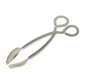 Pince de service réutilisable en acier inoxydable de conception classique outils de cuisine de haute qualité accessoires pinces artisanat naturel - Product Image 5