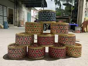 Boîte cadeau en bambou de qualité supérieure Vietnam Tet 2026 Artisanat traditionnel élégant et abordable - Product Image 3