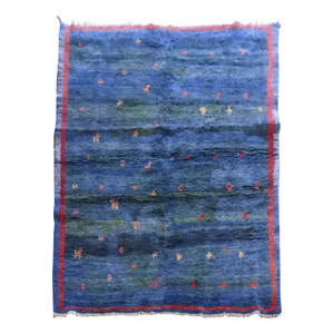 Tapis artisanal de la région de Mahal, fabriqué avec de la laine et du coton naturels, tapis de haute qualité pour la décoration des sols de la maison et du bureau - Product Image 1