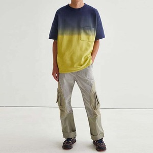 Camiseta con estampado personalizado de nuevo diseño 2025 algodón en blanco Vintage para hombre, camiseta de manga corta, camisetas de lavado ácido de gran tamaño, camisetas con timbre, 100% - Product Image 2