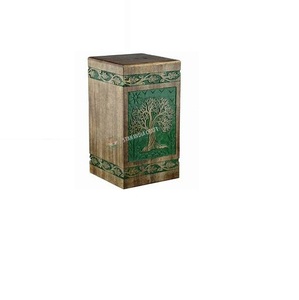 <b>Small</b> Sizes of Wooden Material Classic <b>Urns</b> Jewelry Cremation Pet Funeral <b>Human</b> <b>Ashes</b> <b>Urns</b>/Elegant Keepsake <b>Urns</b> - Product Image 3