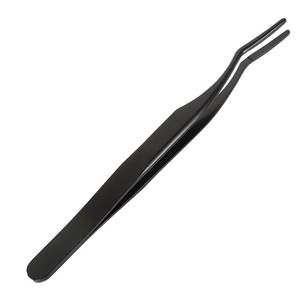 Beauty Instrument Stainless Steel <b>Eyelash</b> Extension <b>Tweezers</b> / Professionally Manufactured <b>Eyelash</b> <b>Tweezers</b> - Product Image 1