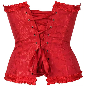 Nuevos corsés de moda para mujer, corsés de talla grande de hueso de acero individual sobre el busto, servicio OEM al por mayor, transpirables con logotipo personalizado - Product Image 2