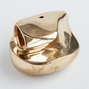 Quemador de incienso de latón con acabado de lujo, duradero, con patrón artístico, arte moderno, estilo antiguo, decoración real para el hogar, aromático - Product Image 3